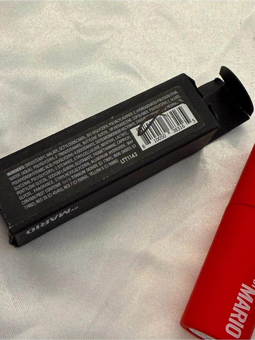 Makeup by Mario Moistureglow Plumping Lip Serum POPPY 0.11 Oz New Red Beauty